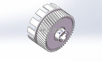 SolidWorks中離合器零件圖與裝配圖的機械設(shè)計實踐